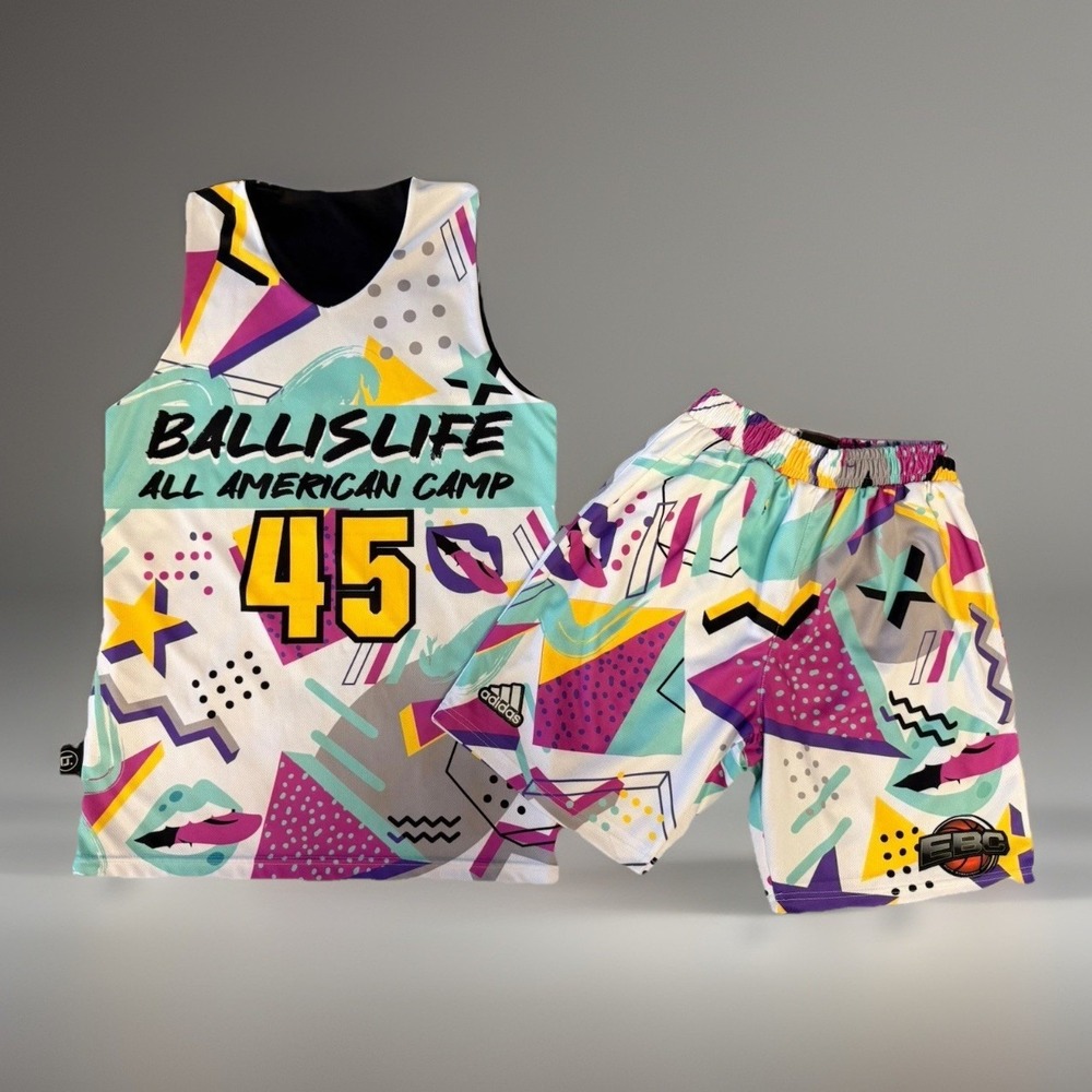 Ballislife‎ All American Camp #45 Basketball Jersey REVERSIBLE XS